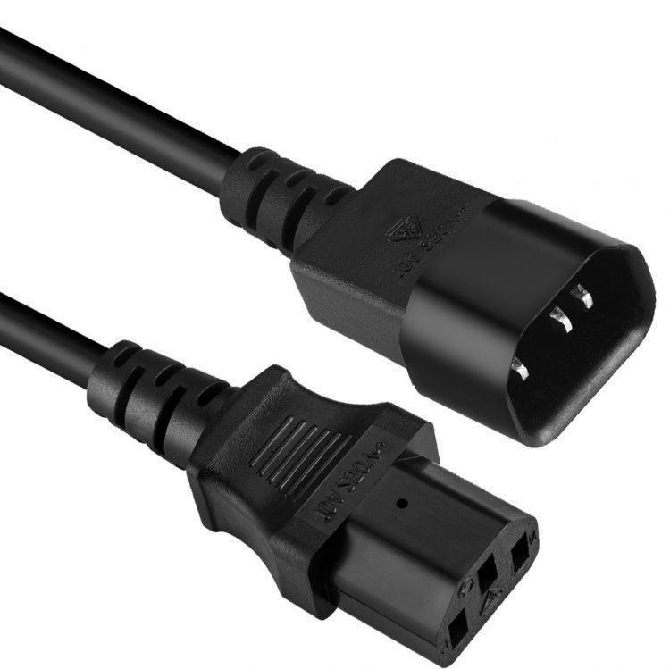 Dapter UL AC Power Cord 18 AWG Three Prong US Plug Outdoor Use
