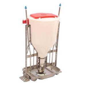Quality 65L 80L Livestock Feeding Equipment Plastic Wet Dry Feeders For Pigs wholesale
