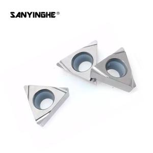 Quality CNC Lathe Cutting Tool Boring Carbide Turning Inserts TPGH080204L Casting Stainless Steel wholesale