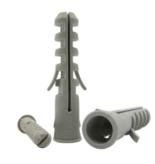 Wall Plastic Plug Anchor Expand Nails With Screw 5mm
