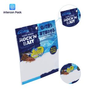 Quality Three Side Sealed Bag Food Grade Polyethylene Bag Custom Printed Squid And Seafood Food Bag wholesale