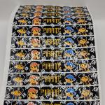 Matte Waterproof Vinyl Sticker Paper Outdoor BOPP CMYK Printing Label Sticker