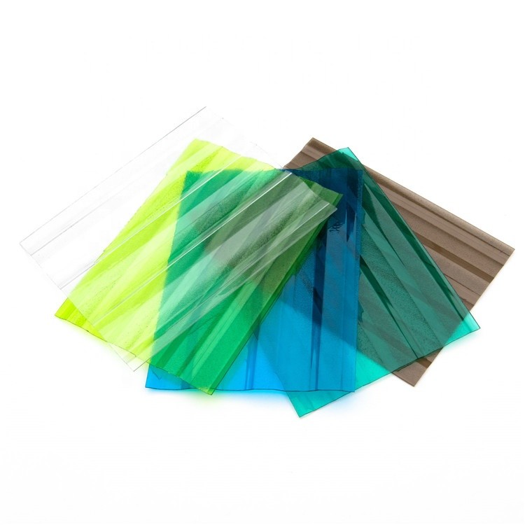 Easy Installation Polycarbonate Embossed Sheet Customized Fire Rating Plate Polycarbonate Plastic Rpll