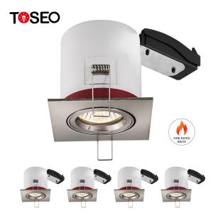 Quality 35w GU10 Recessed Downlight Fitting Restaurant Fireproof Ceiling Light wholesale