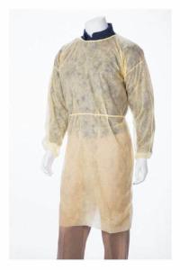 Quality Hospital Blue Disposable Breathable Full Surgical Gown In Stock wholesale