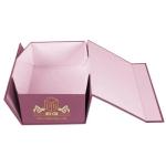 500g Art Paper Afternoon Tea Box Packaging Silver Hot Stamping