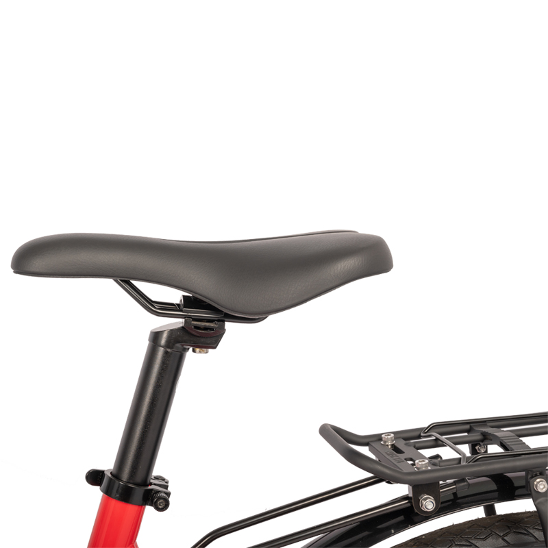 27.5 Inch Electric Road Bike Domanca 2024 Red Electric City Bike with 250w Power