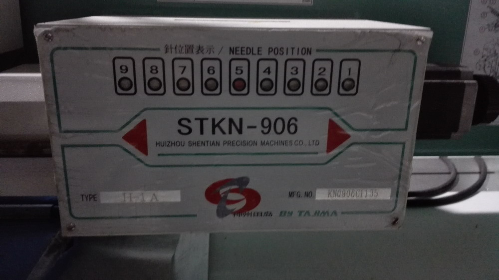 Second Hand Tajima Embroidery Machine , Used Embroidery Equipment With 850rpm Work Speed