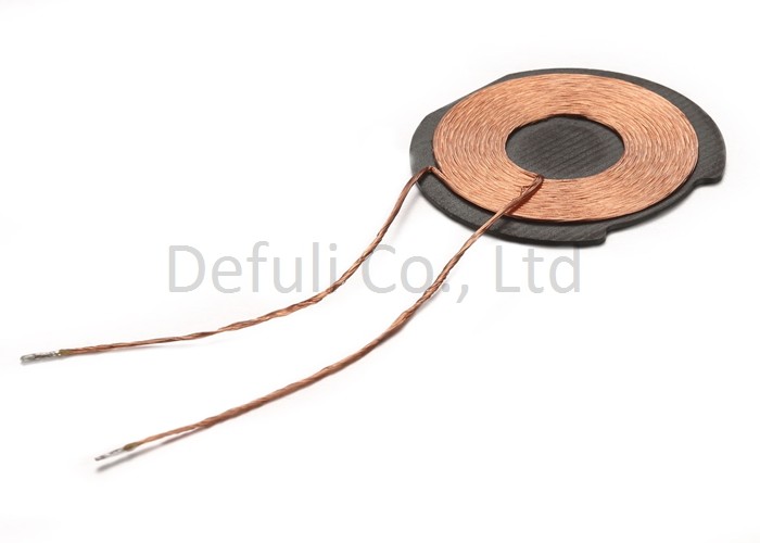 Soft Magnetic Core Coil Wire For Wireless Power Charger , ISO Approved