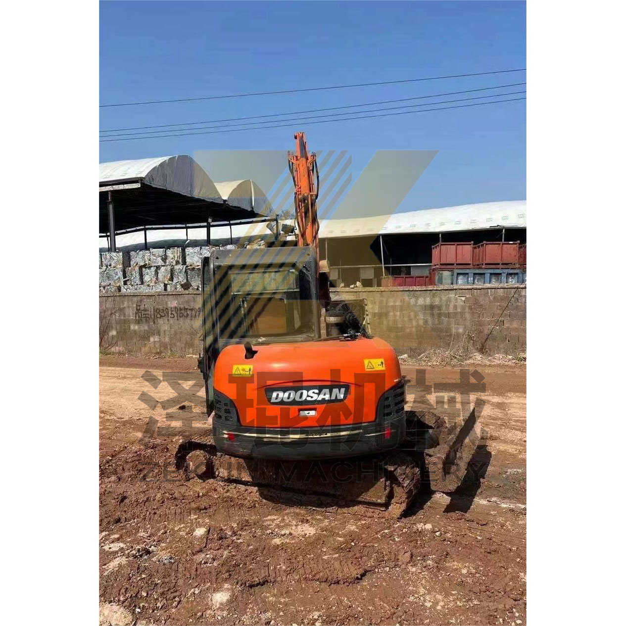 5500 KG Doosan60-7 DH55/DH60-7/80-7 DH60/DH60-7 Excavator with 0-2000 Working Hours