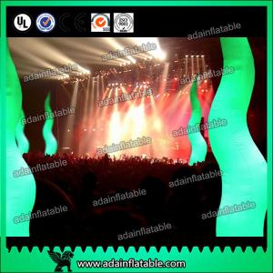 Quality Stage Events Decoration Lighting Inflatable Cone Concert Decoration wholesale