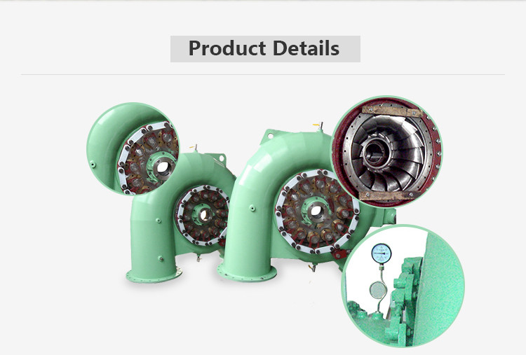 Horizontal Vertical Francis Hydro Turbine Generator 100KW To 20MW CE Certification