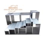 1000-7000 Seires Aluminum Square Tube Hollow Polished Surface Treatment
