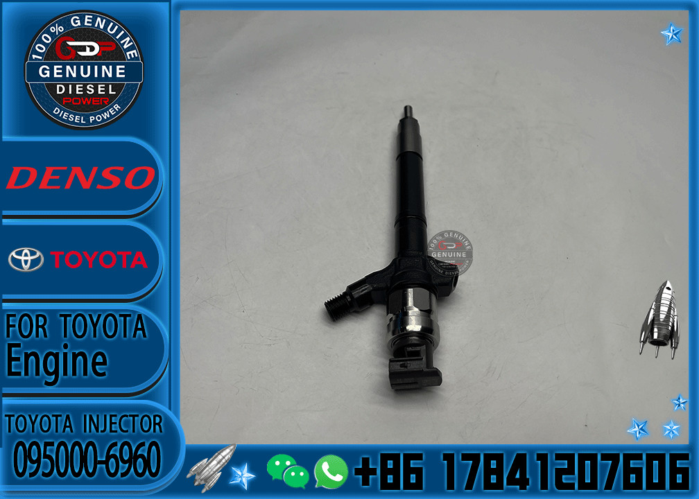 Diesel Fuel Engine Injector 095000-6410 23670-0R030 095000-6960 23670-09180 Avensis 2.2 D 2AD-FTV engine parts