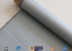 Quality 3732 15oz 0.5mm Grey PU Coated Fiberglass Cloth For Welding Curtain wholesale