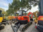 Repaint Color Used Kubota KX163-5 Mini Crawler Excavator In Excellent Condition