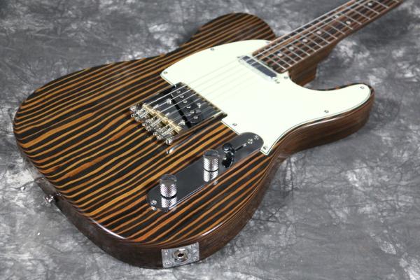 natural finishing Zebrawood body zebrawood neck Tele Electric guitar Guitarra