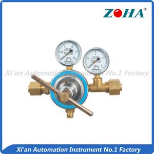 Quality Hydrogen Gas Pipe Regulator / Industrial Natural Gas Pressure Regulator wholesale