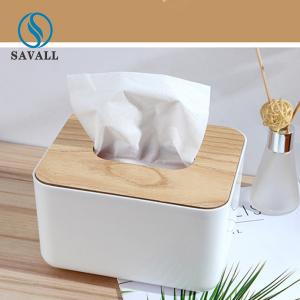 Quality Customized White Ceramic Napkin Holder Rectangle For Wedding Party wholesale