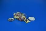 Durable Airtight Kitchen Canisters , Easy Opening Plastic Jars With Lids For