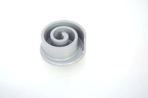 Quality 0.4kg Scroll Aluminum Valve Body 6082 Heat Treatment Aluminium Alloy Shot Blasting wholesale