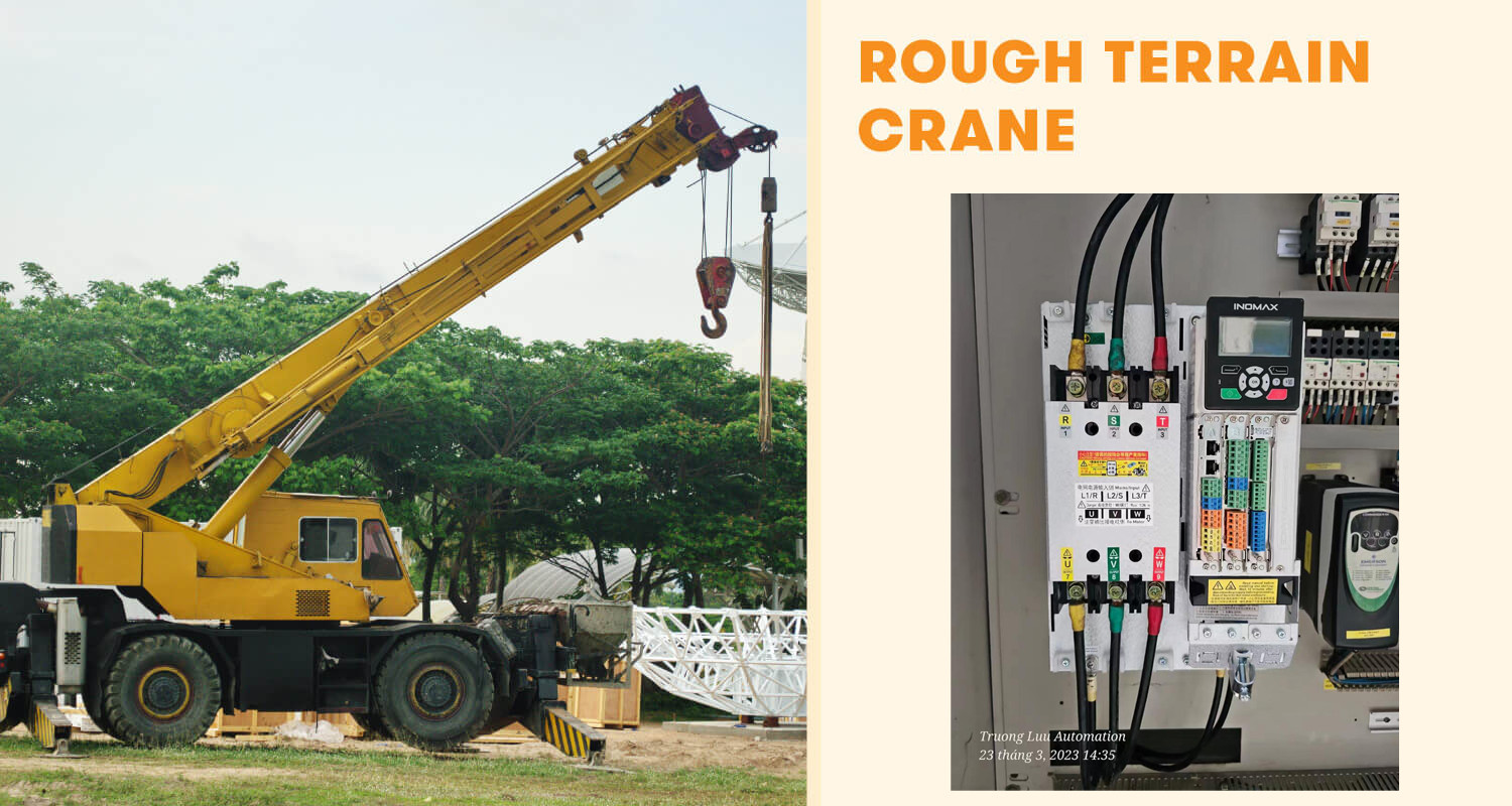 INOMAX ACC Series Adjustable Frequency Drive Tower Crane VFD Frequency Drive