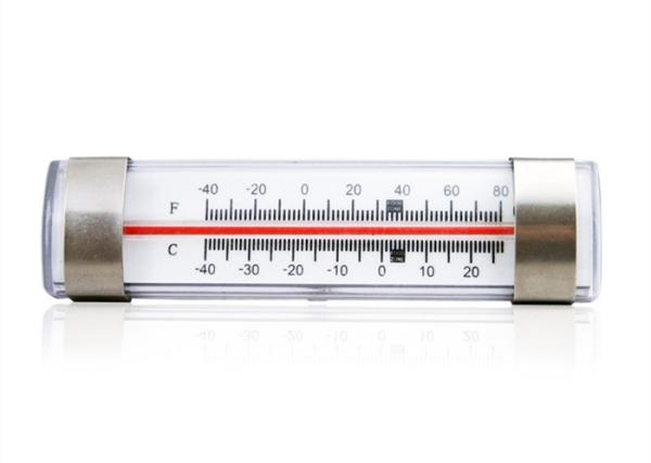 Instant Read Refrigerator Freezer Digital Thermometer 135mm Large Red Liquid
