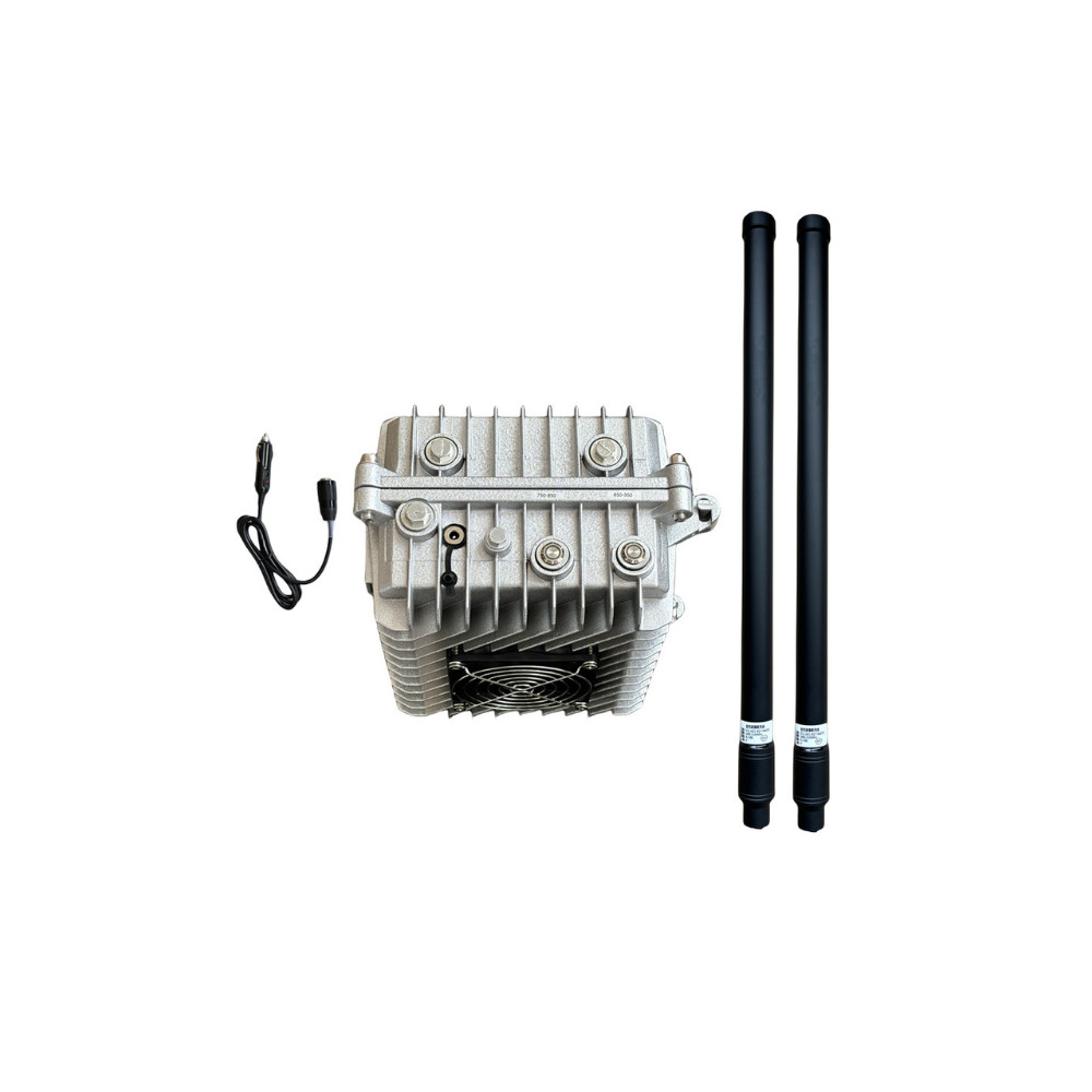 60W 2.4GHz 900MHz 30-50W FPV Drone Jammer GPS 2-Channel Portable Handheld Anti-Drone UAV Vehicle-Mounted System