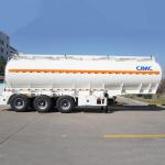 4 Axles 54000 Litres Fuel Oil Fuel Gasoline Tanker Trailer