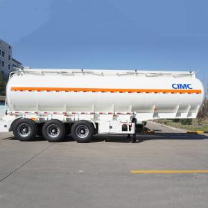 Quality CIMC 3 Axle Stainless Steel 40cbm Fuel Tanker Trailer wholesale