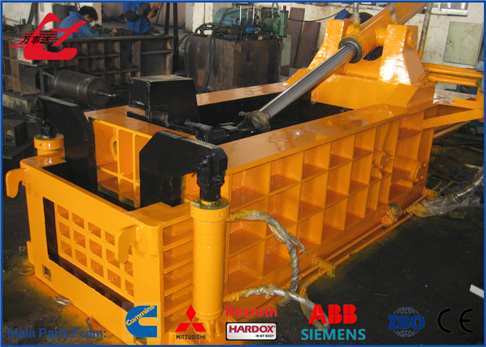 Hydraulic Scrap Metal Compactor Press Baler Machine For Aluminum Sheets CE Certification