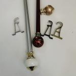 Electroplated 0.3mm 6.7m Steel Pipe Curtain Rods
