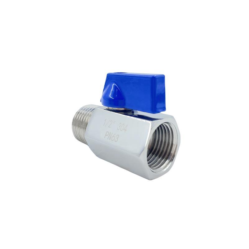 Stainless Steel Mini Ball Valve with M/F, M/M and F/F Are Available for Sale