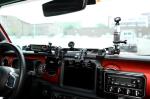 Universal Installation Aluminum Alloy Center Console Bracket for Jeep Wrangler