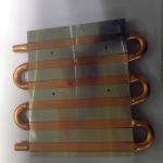 T5 Water Liquid Cooling Heatsink , Al6061 Bonded Fin Heat Sink