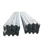 Zinc Coating 550-600g/m2 Road Safety Barrier W Beam Guardrail for Outdoor