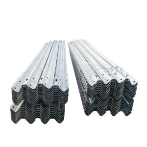 Quality Galvanized Powder Coated W Beam Guardrail Effective Traffic Road Protection wholesale