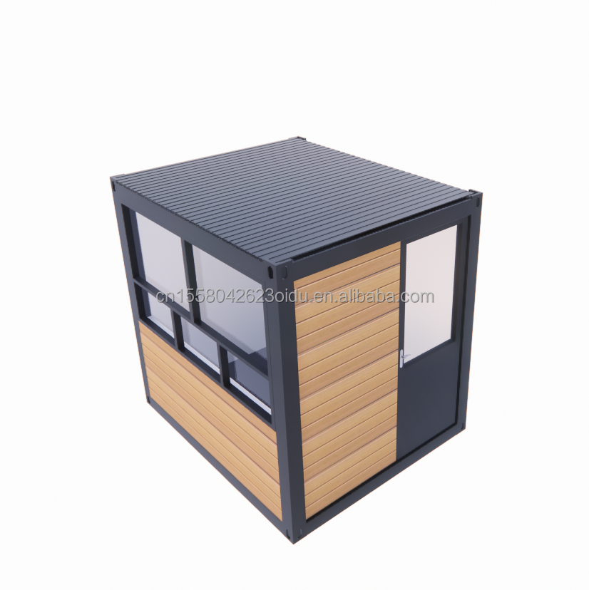 Galvanized Steel Square Tubes Houses Suitable for Mobile Coffee Truck Bar and Shipping Container Bar