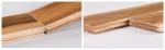 T&G smooth natural acacia hardwood floor