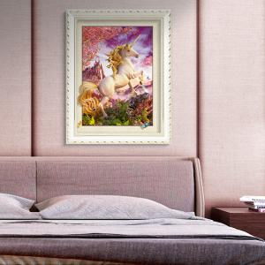 Quality Stock Neuschwanstein Castle 3D Lenticular Living Room Painting Picture PET Printing wholesale