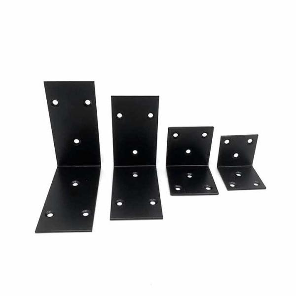 Stainless Steel Galvanized Steel Table Custom Metal Bracket Right Angle Corner