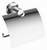 52968 soap holder bathroom accessory zinc chrome finish tumbler holder towel bar paper holder soap dish