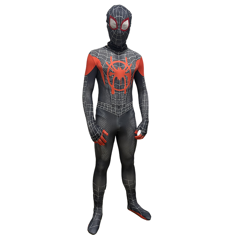 Kids Cosplay Bodysuit 3D Superhero Costume for Christmas Performance Stage Dancerwear