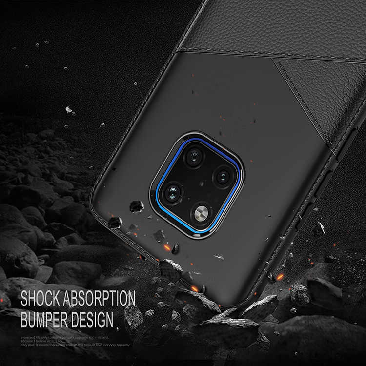 Black Blue Brown Business PU+TPU Protective Case Back Cover for OPPO F9/F9 Pro A3S A5 Global Version A71
