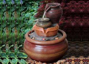 Quality Garden Decor Lighted Outdoor Water Fountains wholesale