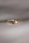 Solid Gold Angel Name Ring for Women Handmade Glitter 925 Sterling Silver Modern