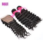 Remy Human Hair Deep Wave Bundles Full Thick