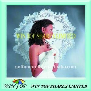 Quality White Lace Wedding Umbrella wholesale