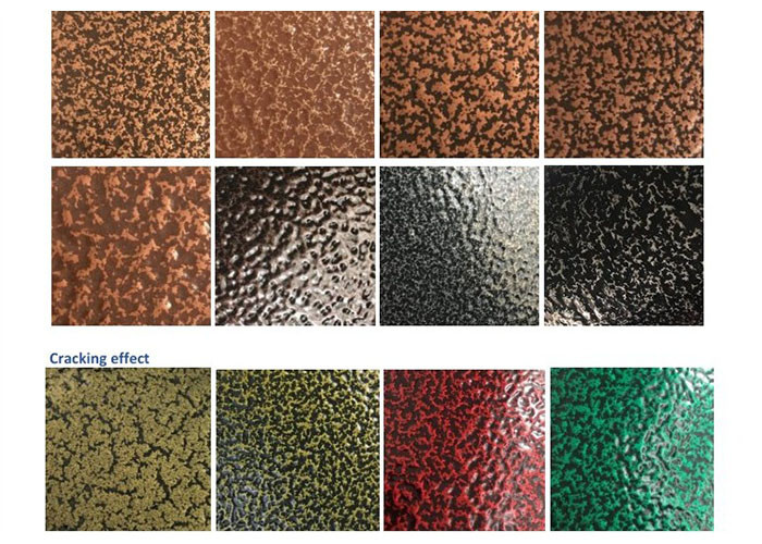 Electrostatic Hammertone Powder Coat , Texture Polyester Epoxy Industrial Powder Coating