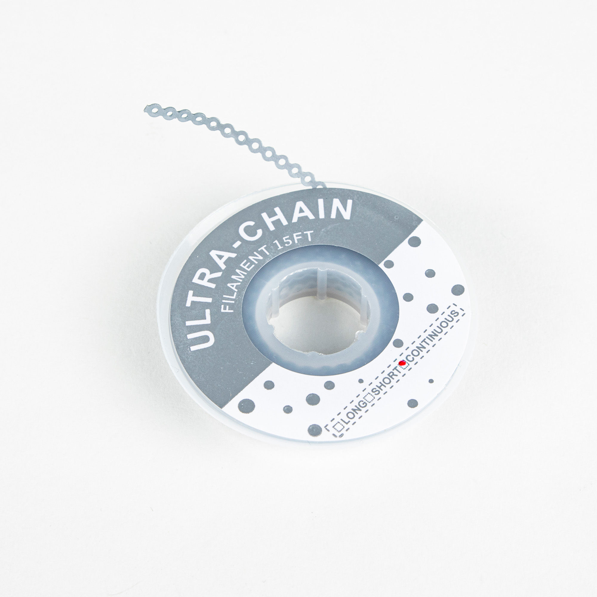 Synthetic Rubber Orthodontic Elastics Power Elastomeric Chain Medical Grade